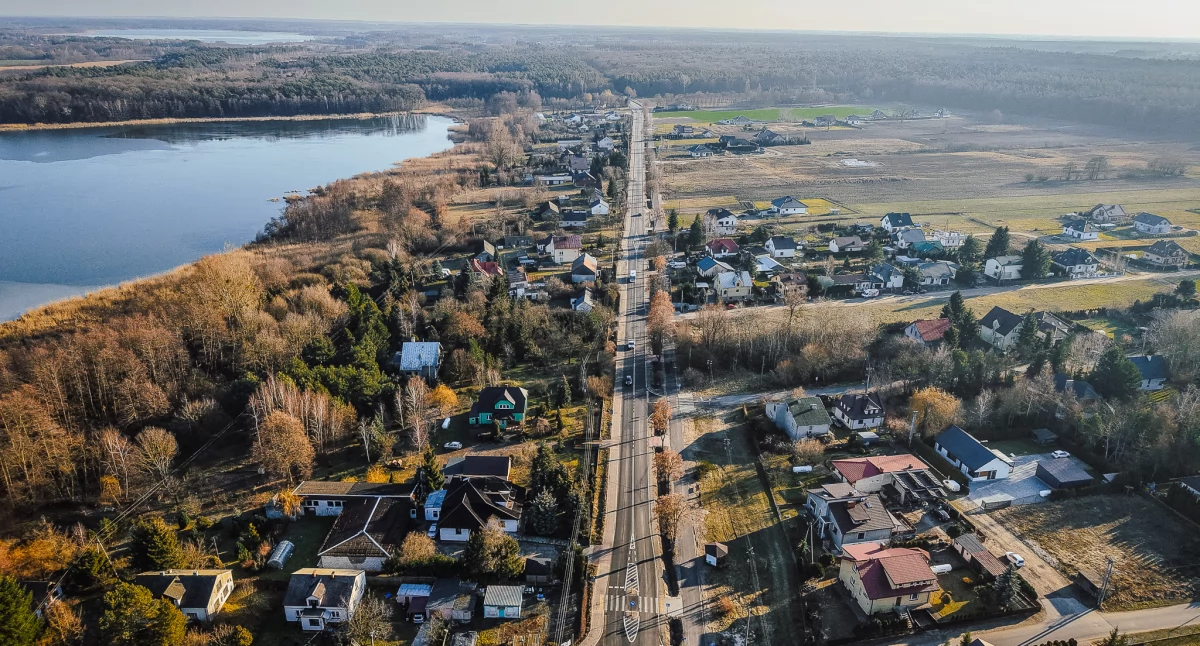 Droga koło Płocka zyskała nowy wygląd i funkcjonalność. Ile kosztowała ? 
