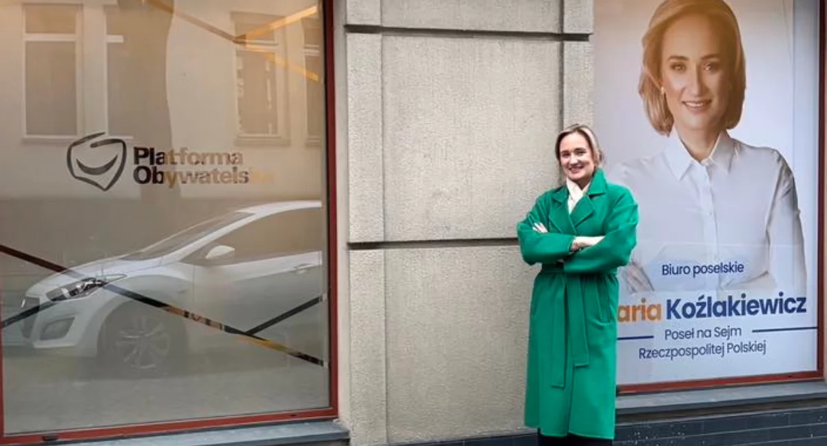 Otwarcie biura poselskiego w Płocku. Maria Koźlakiewicz zaprasza do współpracy