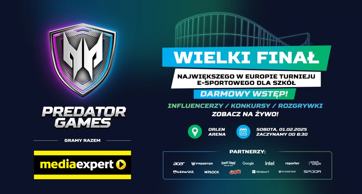 Płock e-sportową stolicą Polski! Wielkie finały już w sobotę, 1 lutego w Orlen Arenie 