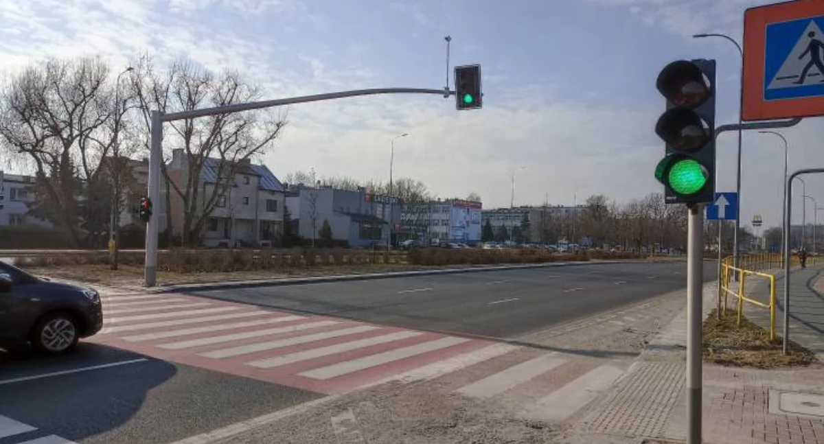 Ważna zmiana na jednej z płockich ulic. Sygnalizacja już działa