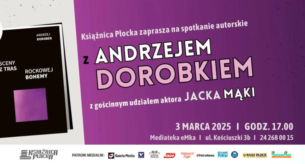 Promocja tomiku Andrzeja Dorobka w Mediatece 