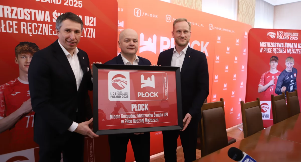 Płock miastem gospodarzem Mistrzostw Świata 2025. Polacy zagrają w Orlen Arenie