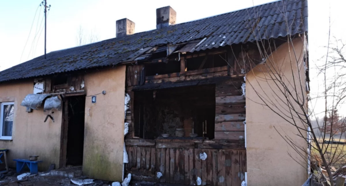 W pożarze stracili wszystko... Ruszyła zbiórka dla pogorzelców z Woźnik