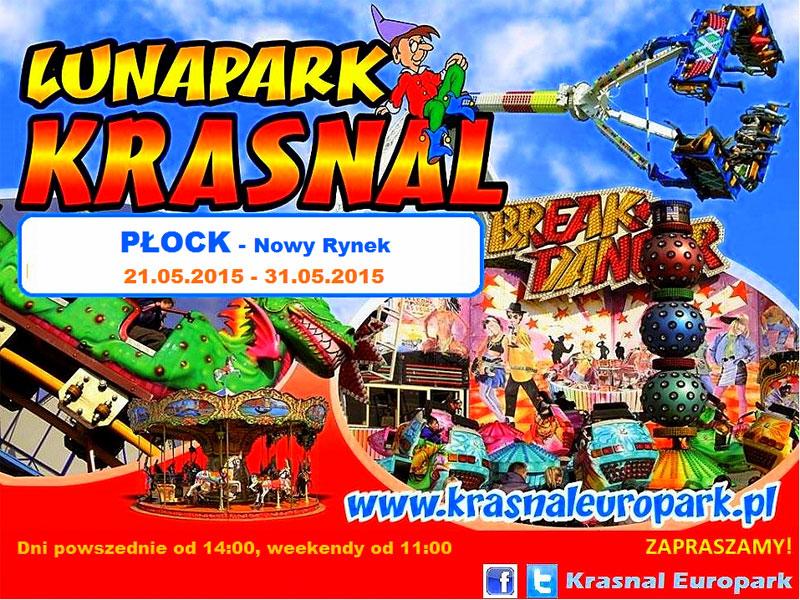 Europark Krasnal - największe w Polsce wesołe miasteczko teraz w Płocku !