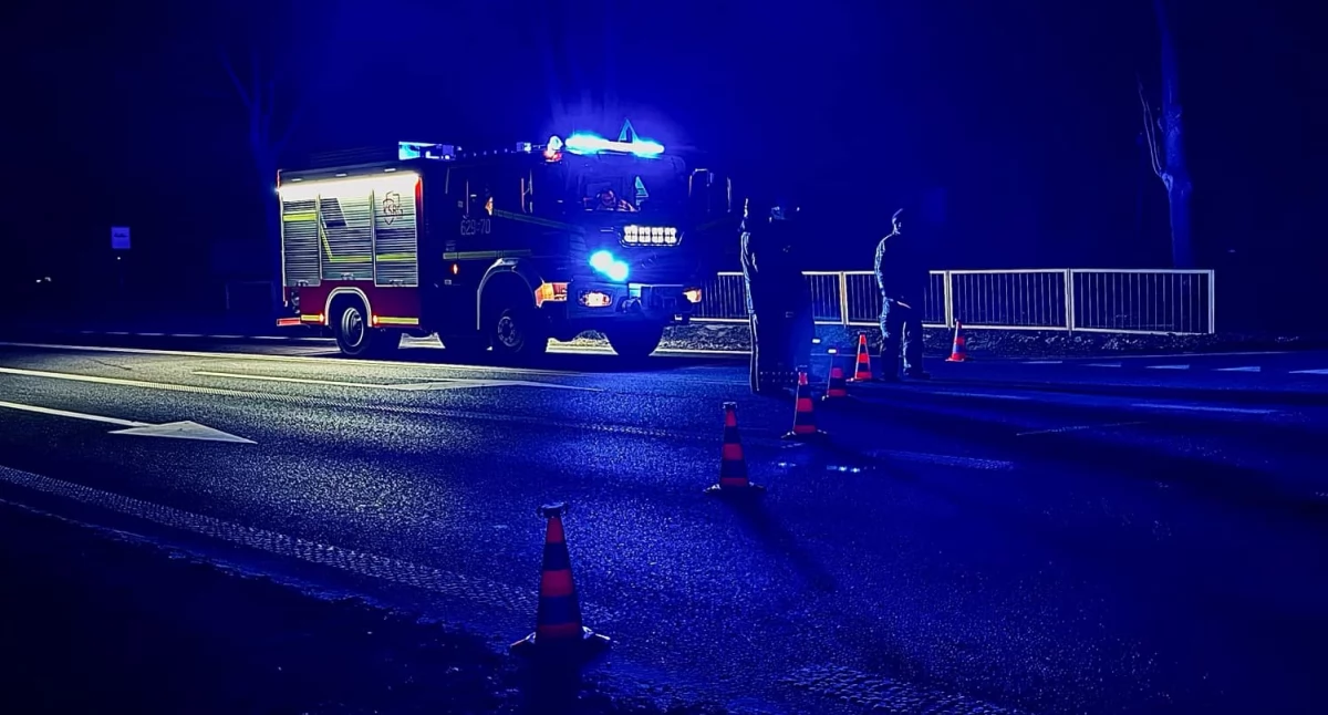 Śmiertelny wypadek na DK-10 w m. Borkowo Kościelne. Nie żyje 56-latek