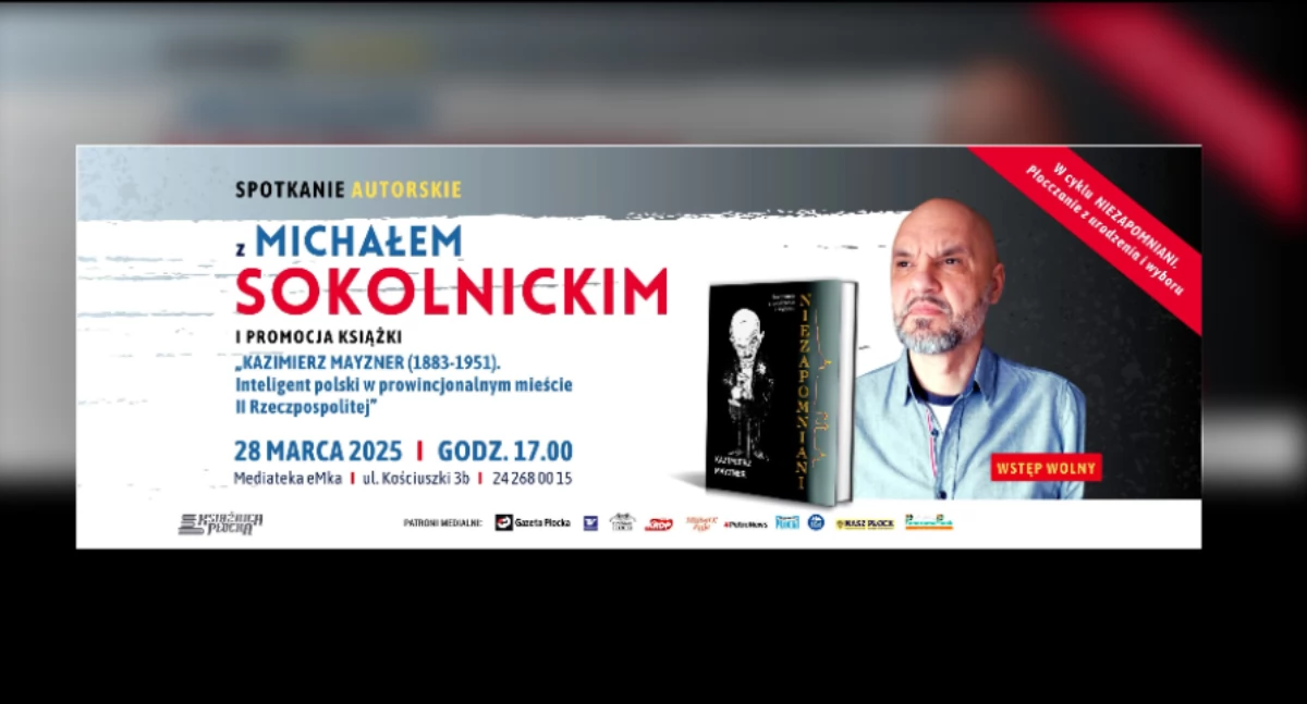 Książnica Płocka zaprasza na promocję książki o Kazimierzu Mayznerze 