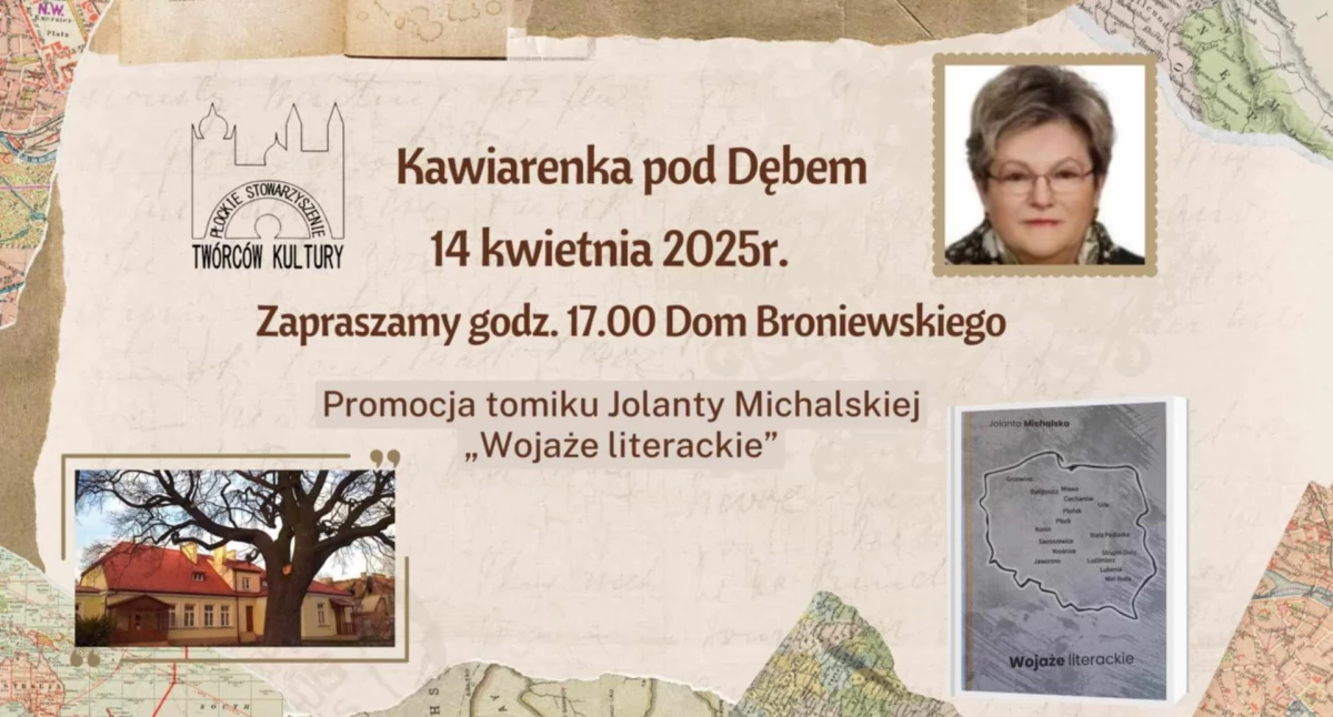 Płock. Promocja tomiku Jolanty Michalskiej w Domu Broniewskiego