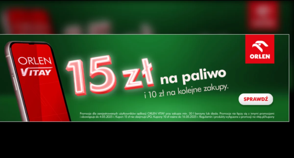 W święta i majówkę zatankujesz taniej! Promocja na stacjach ORLEN aż do 4 maja