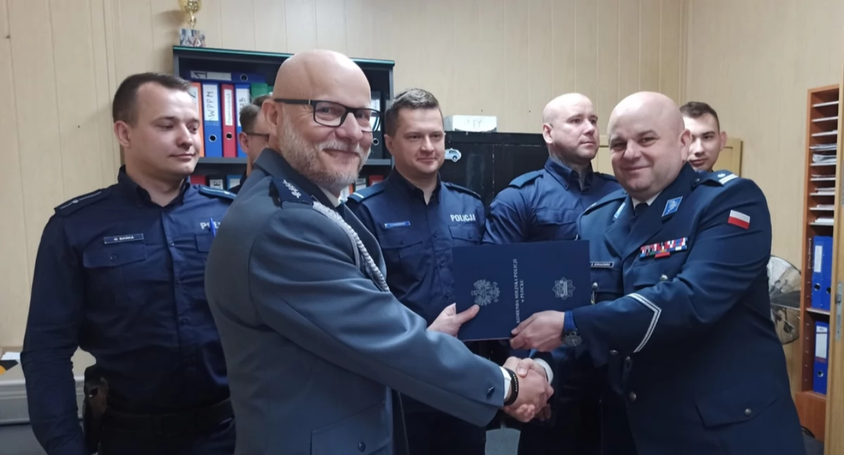 Nowy szef Policji w Wyszogrodzie 