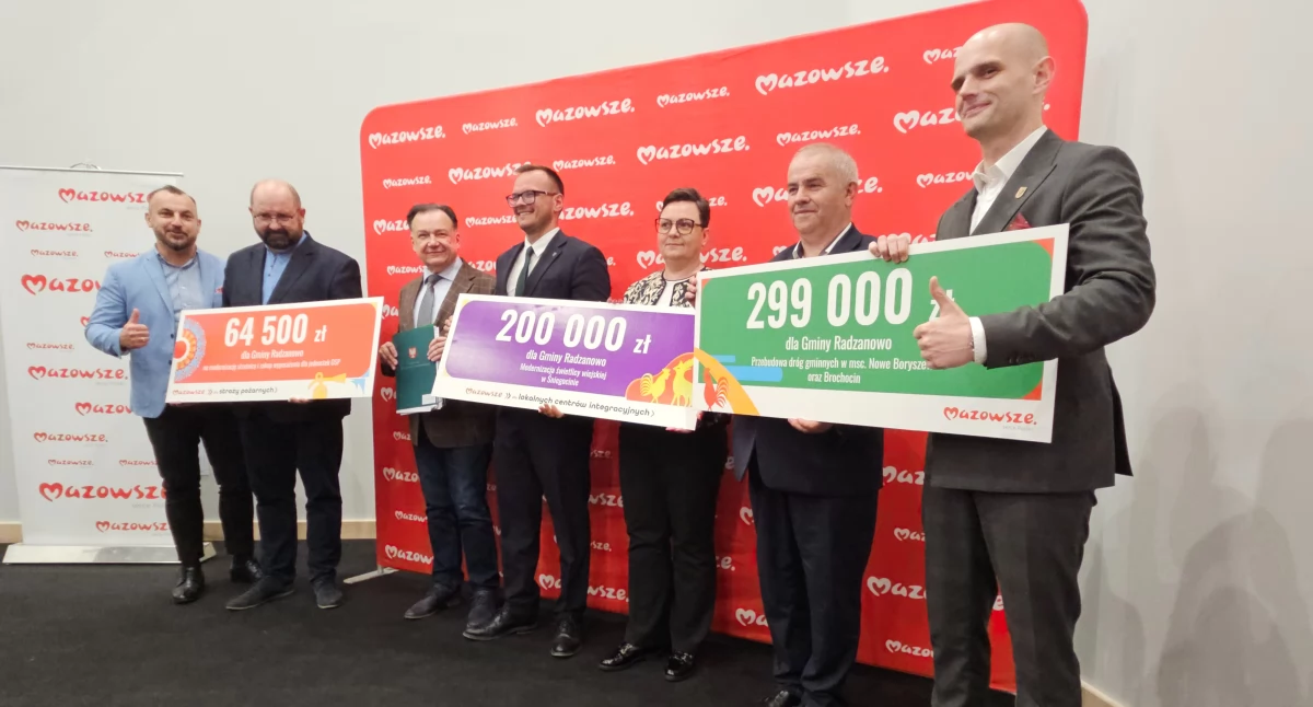 9,3 mln zł trafi do regionu płockiego! To środki m.in. na drogi i sprzęt strażacki