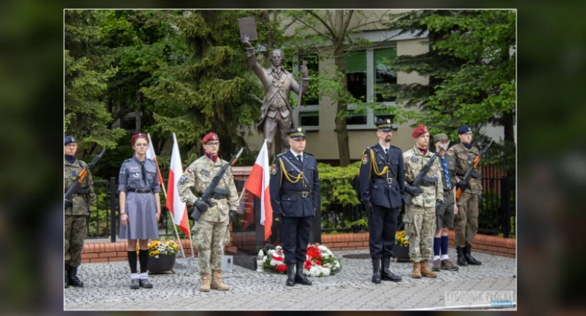 Obchody Święta Narodowego Trzeciego Maja. Co się działo w Płocku? [ZDJĘCIA] 