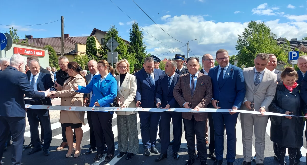 Ulica Dworcowa w Sierpcu w nowej odsłonie