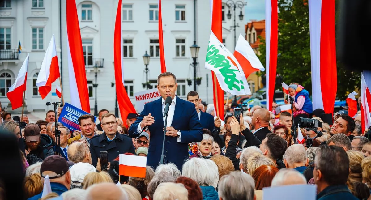 Karol Nawrocki w Płocku. O czym mówił kandydat na prezydenta RP?