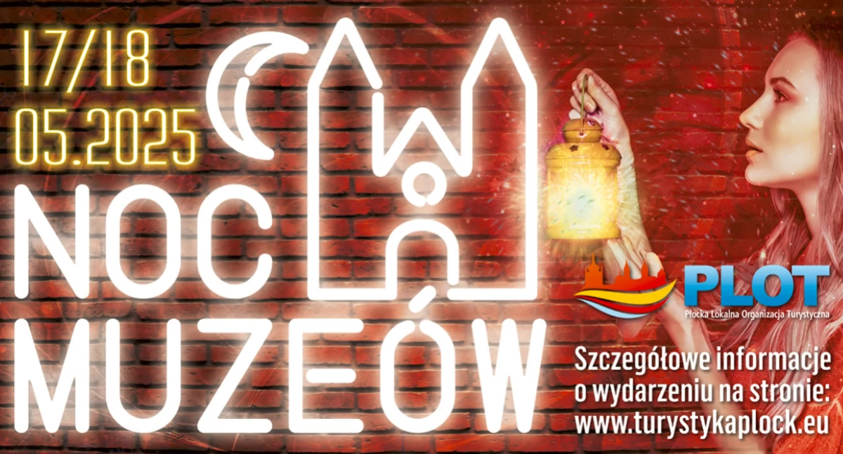 Płock. Noc Muzeów - 17/18 maja 2025. Tygodnik Płocki przypomina