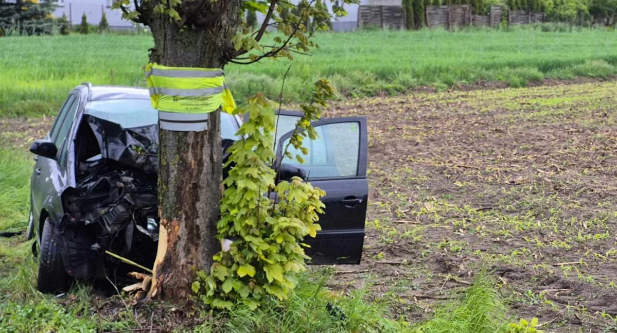Wypadek w Wilczkowie. Na miejscu zginęła 95-latka, 2 osoby trafiły do szpitala