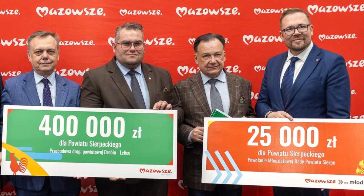 Jest wsparcie sejmiku Mazowsza dla mieszkańców. W tym roku rekordowe!