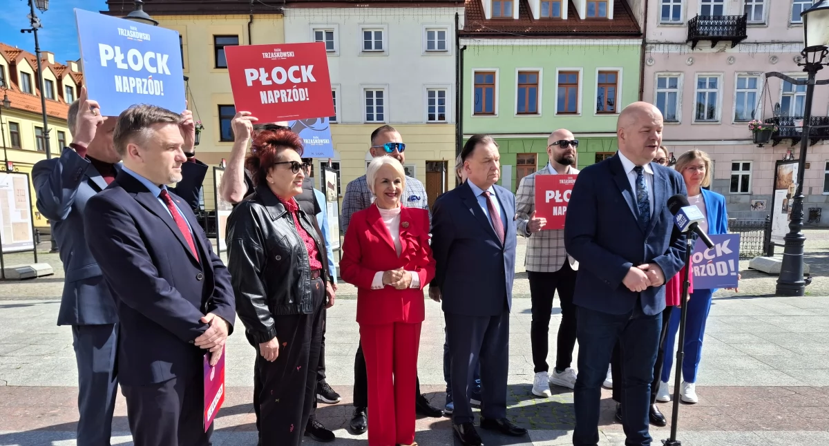 Koalicja Obywatelska, Trzecia Droga i Lewica z Płocka popiera Rafała Trzaskowskiego