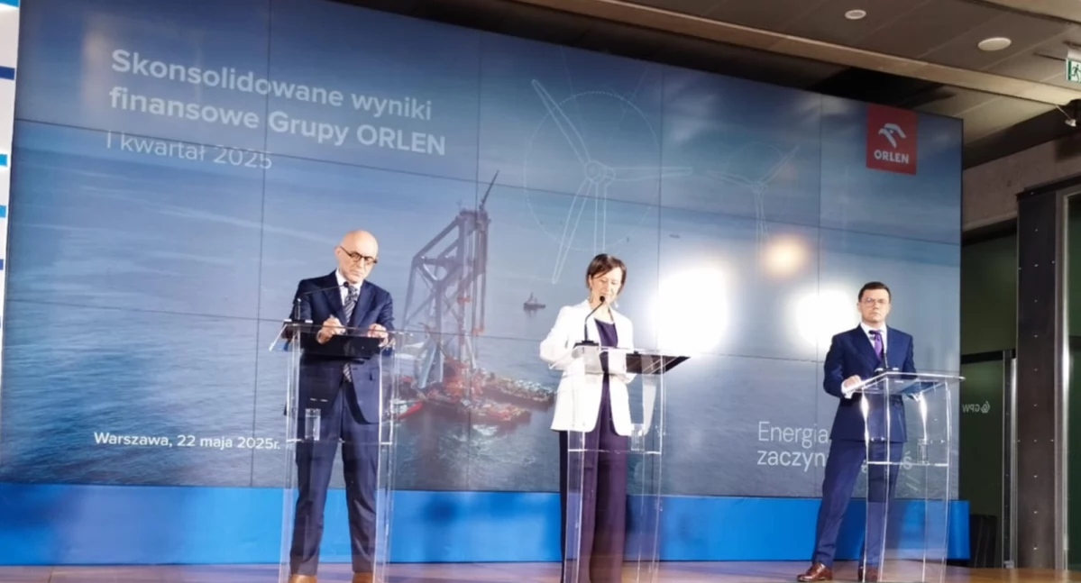 Wysokie zyski Grupy ORLEN w pierwszym kwartale 2025 roku
