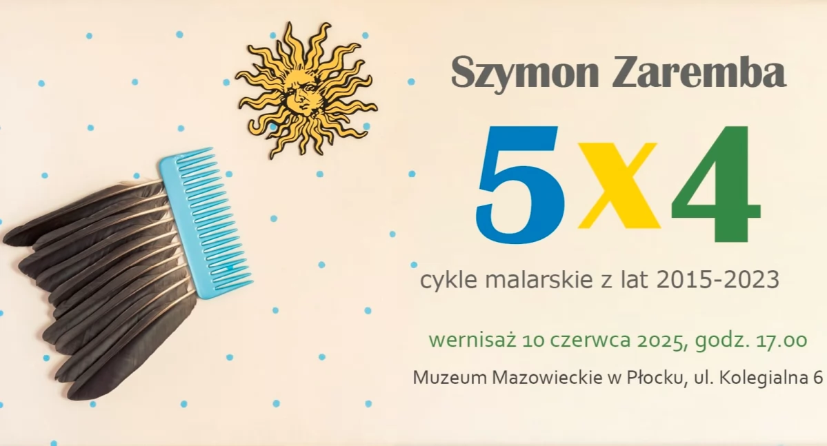 Muzeum Mazowieckie w Płocku. Wernisaż wystawy Szymona Zaremby