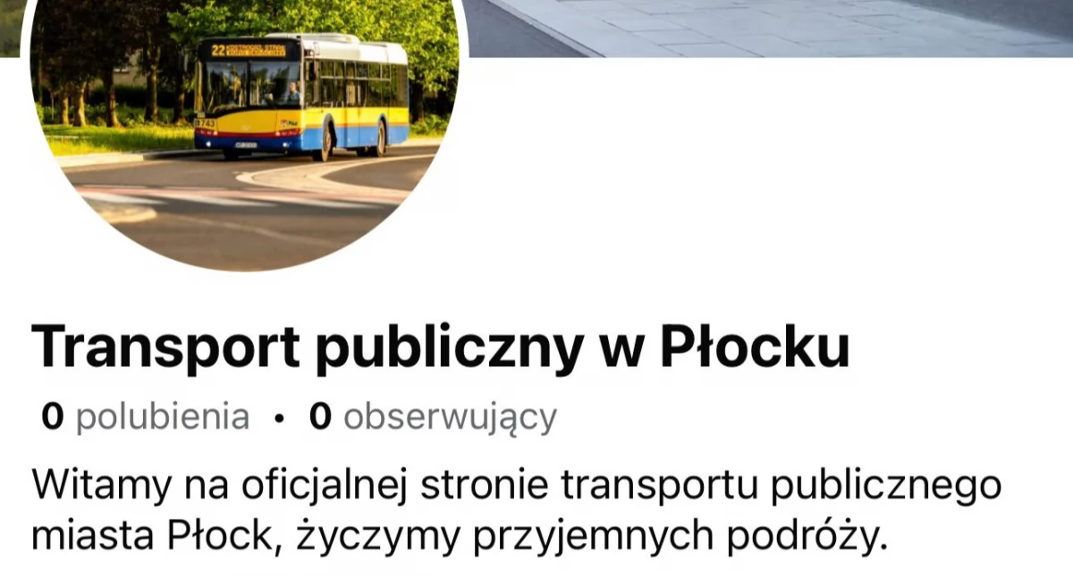 Oszuści wzięli na cel Komunikacje Miejską Płock. Uwaga na fałszywy profil