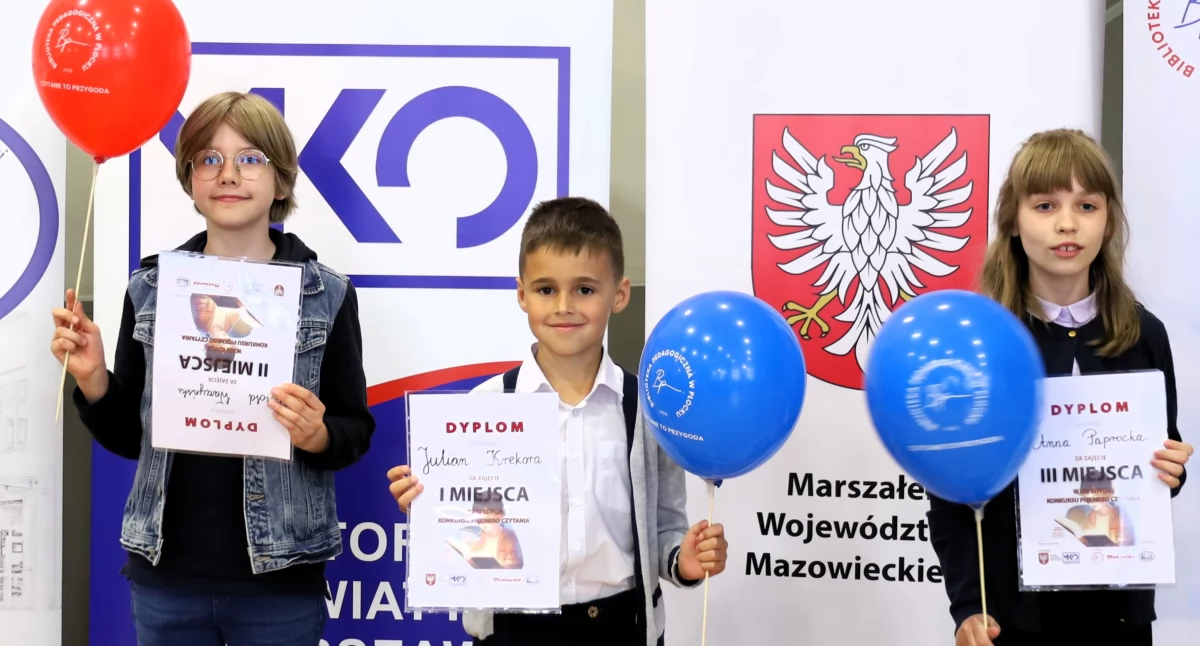 Dzieci lubią czytać! Pokazał to konkurs zorganizowany w Płocku 