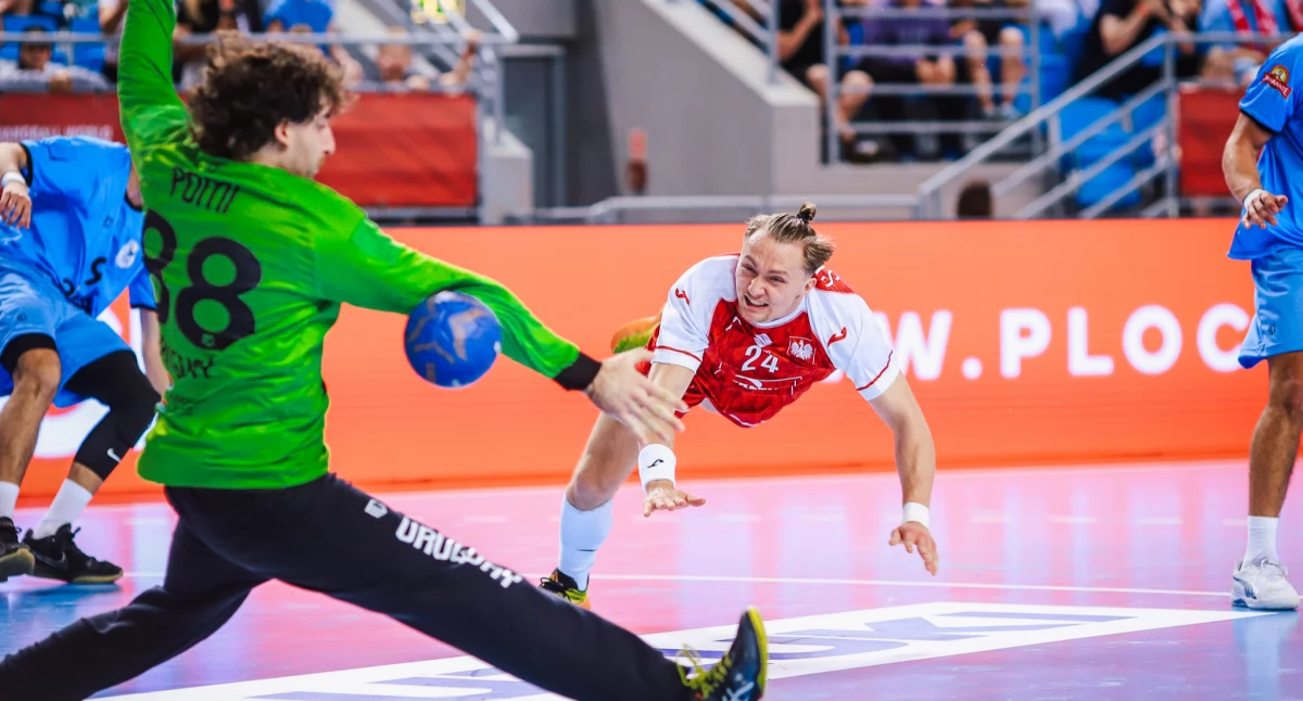 W Płocku trwają mistrzostwa świata U-21. Polska w pierwszym meczu pokonała Urugwaj 39:16. 