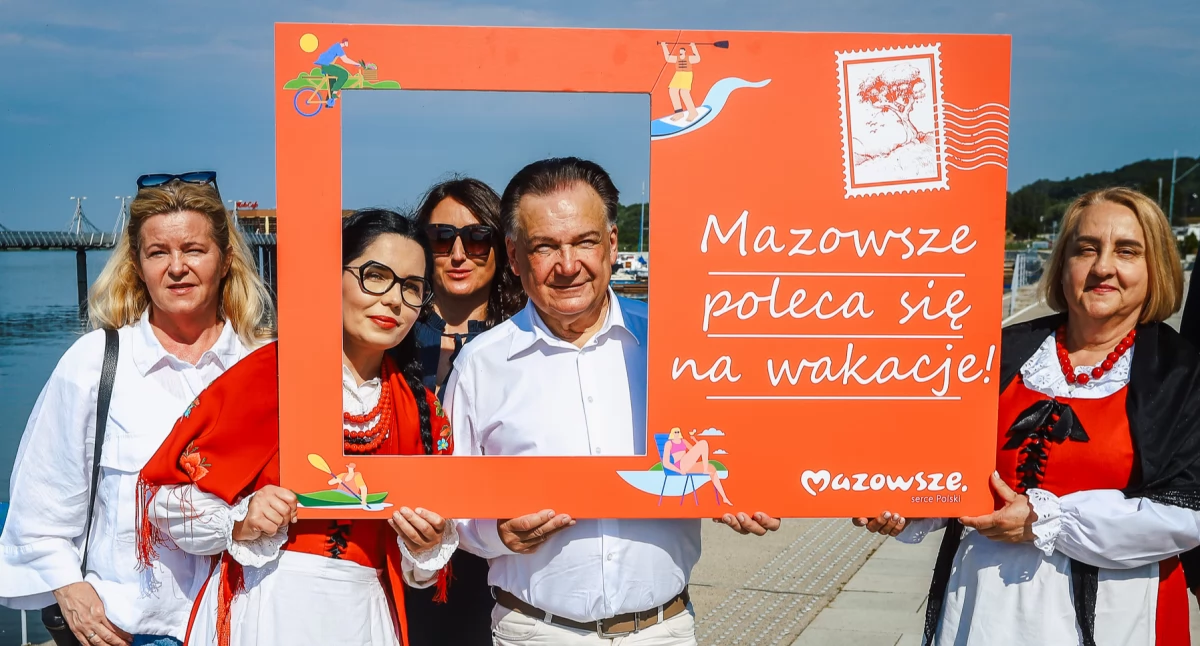 Otwarcie sezonu turystycznego na płockim nabrzeżu. Mazowsze poleca się na wakacje