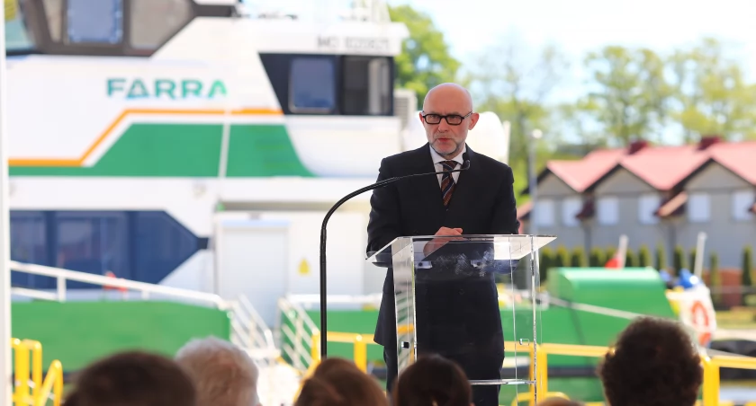 Grupa ORLEN otworzyła bazę w Łebie. Pierwsza polska elektrownia wiatrowa na Bałtyku coraz bliżej