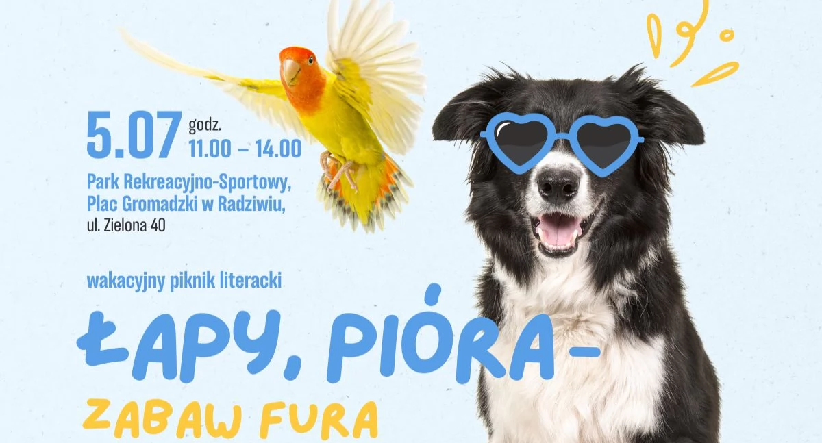 Noc z Rodziną Wafelków w Chotomku, piknik literacki na Radziwiu. Książnica Płocka zaprasza najmłodszych na wydarzenia pełne atrakcji