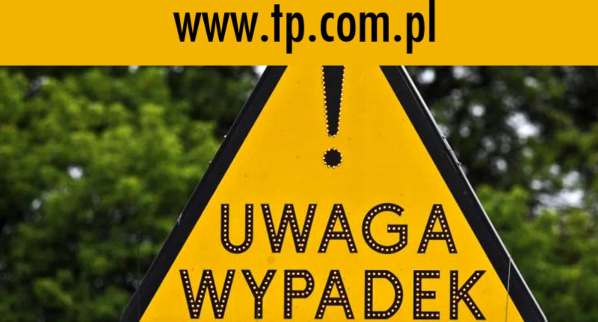 KOLEJNY WYPADEK! Uważajcie w rejonie skrętu na m. Dzierżążna na trasie w kierunku Kutna