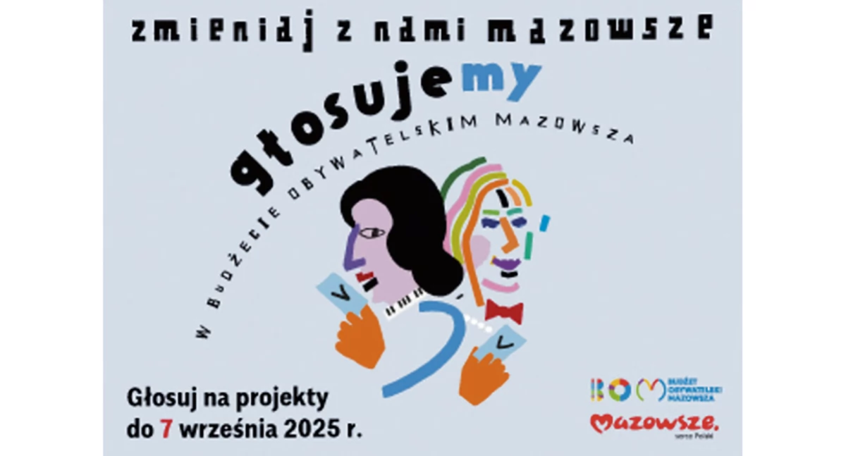 Rusza głosowanie w Budżecie Obywatelskim Mazowsza. Do podziału jest 30 mln zł! 