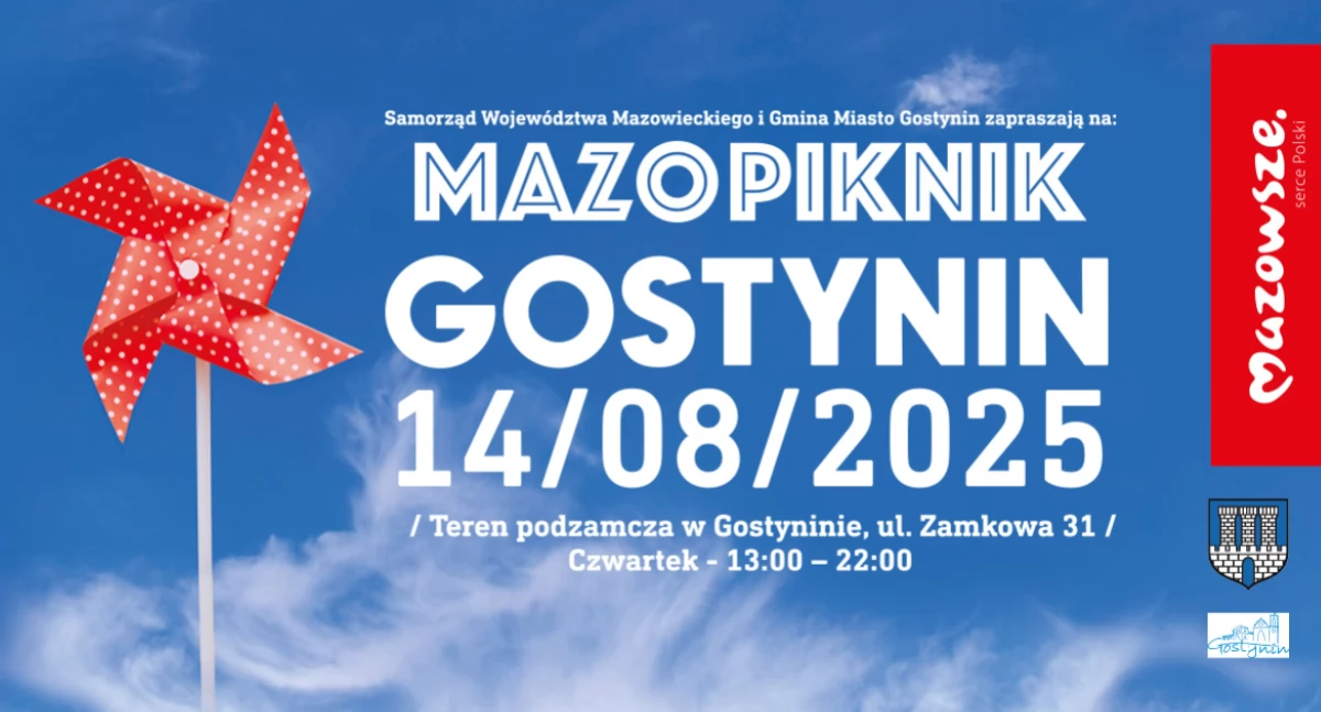MAZOpiknik w Gostyninie już 14 sierpnia