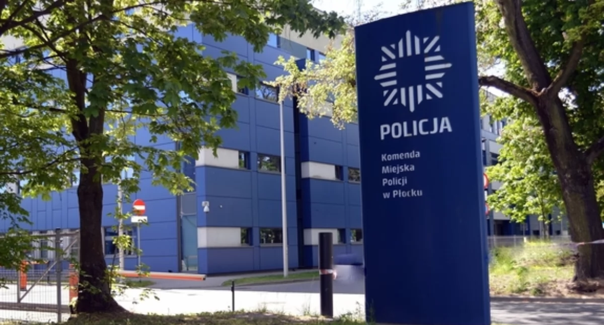 Szczerość po alkoholu? Wszystko powiedział dzielnicowej w Komendzie Miejskiej Policji w Płocku 