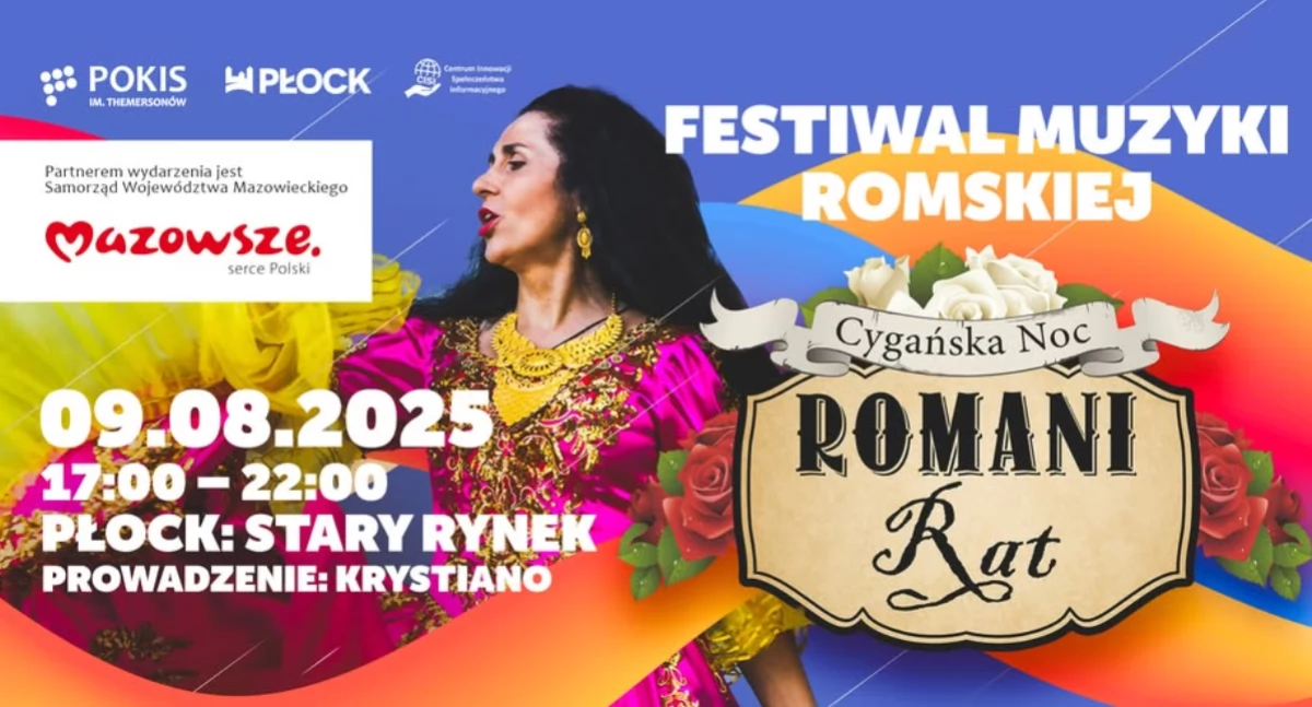 Gorący wieczór na płockiej starówce! Już w sobotę Festiwal Muzyki Romskiej 