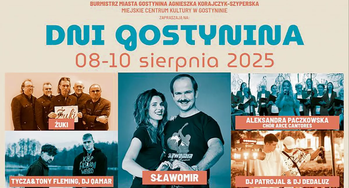 Dni Gostynina. Koncerty, piknik, disco i wiele innych