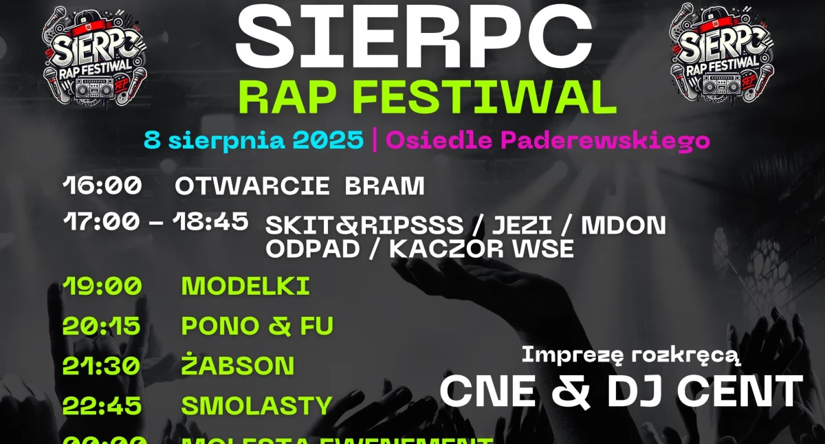 Rozpoczął się wyjątkowy weekend w Sierpcu. Moc muzyki, moc smaku!