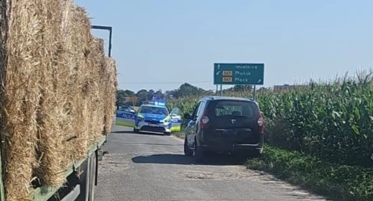 Slalom drogowy na podwójnym gazie. 44-latek miał 3 promile... 