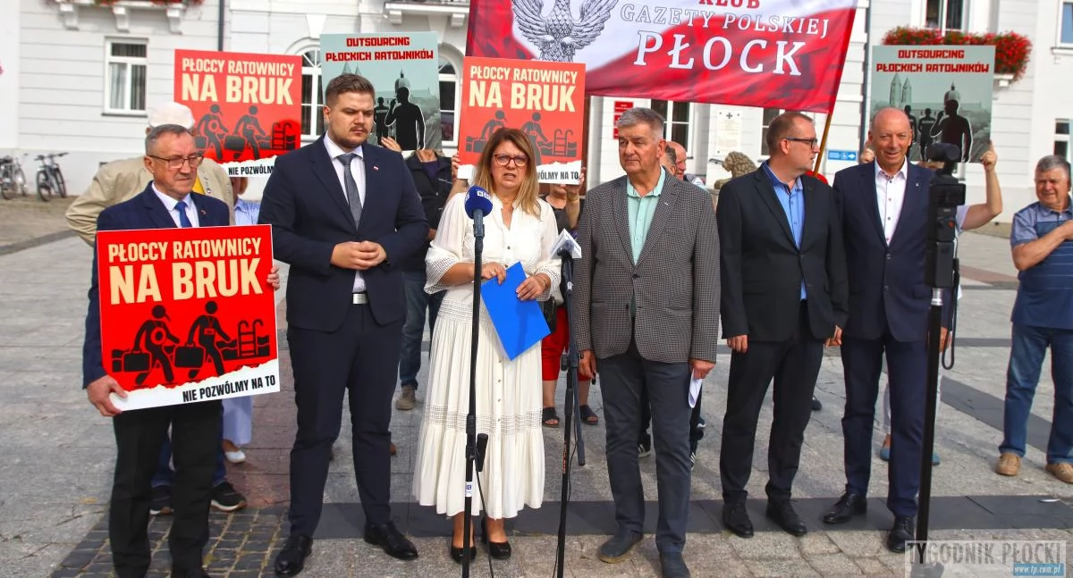 „To bulwersująca sprawa, oczekujemy wyjaśnień”. Powraca temat płockich ratowników