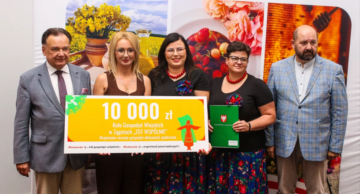 Do KGW z regionu płockiego trafi blisko 740 000 zł. Są też środki dla sołectwa i na odbudowę po nawałnicy