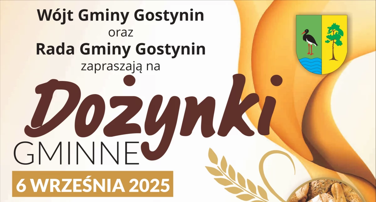 Na dożynki do Solca! 6 września święto rolników w gminie Gostynin