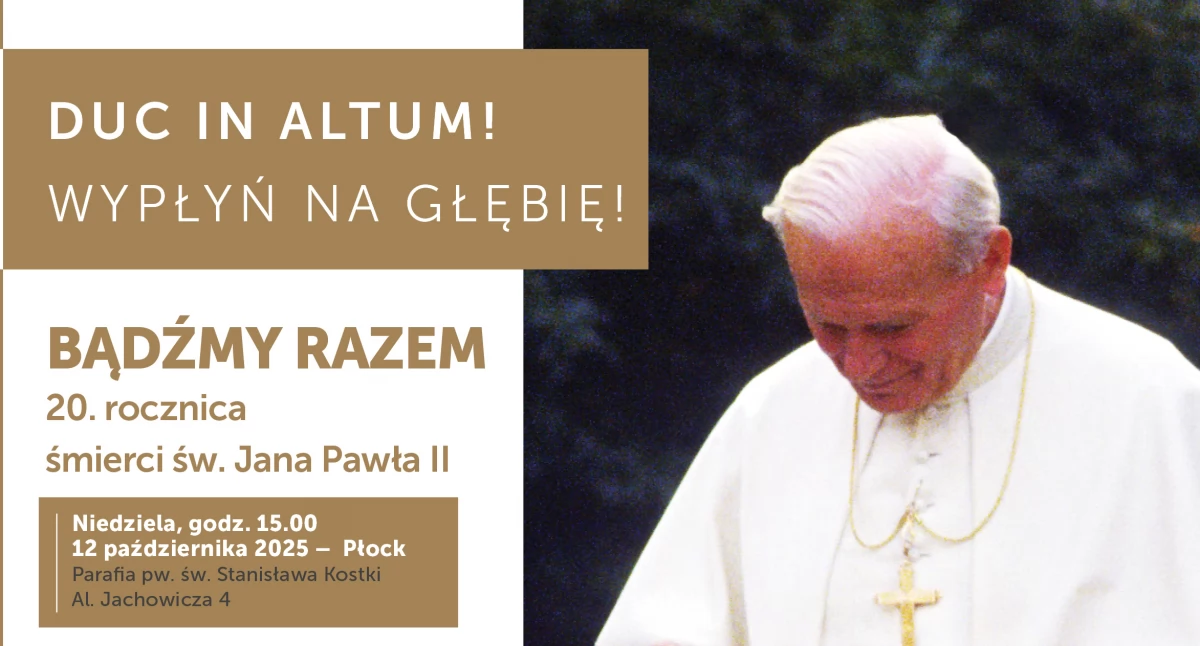 Koncert i wykład w Stanisławówce. W 20. rocznicę śmierci św. Jana Pawła II  