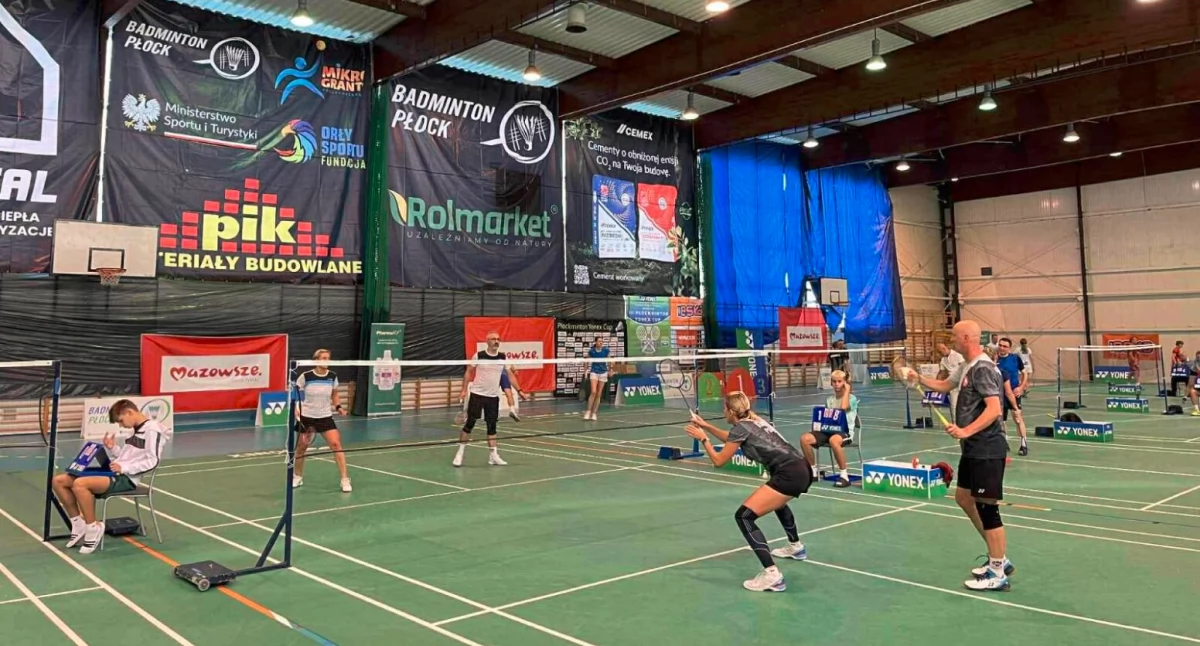 III Płock Badminton YONEX CUP. Rozegrano ponad 100 spotkań