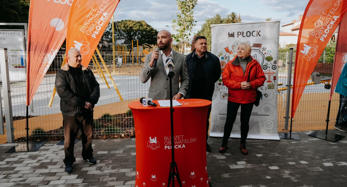 Nowy plac zabaw w Górach i wyniki BOP. W Płocku przybywa miejsc rekreacji