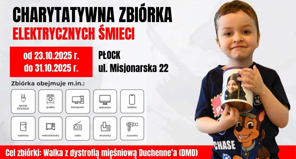 Płock pomaga Alanowi! W czwartek rusza charytatywna zbiórka!