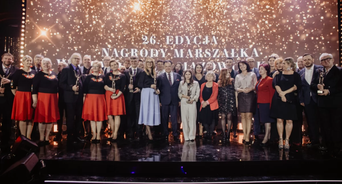 Za nami gala wręczenia Nagród Marszałka Województwa Mazowieckiego. Wśród najlepszych Płocki Ośrodek Kultury i Sztuki