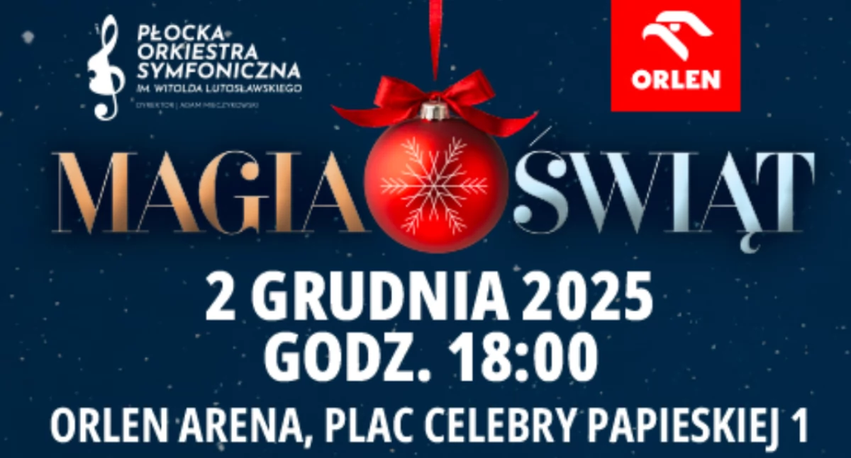 „Magia Świąt” – wyjątkowy koncert w ORLEN Arenie. Niebawem ruszy sprzedaż biletów 