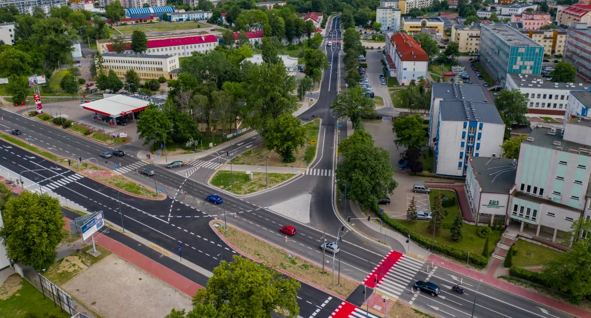  Miesiąc utrudnień na jednym z najważniejszych skrzyżowań w Płocku. Po zakończeniu prac ruch będzie sprawniejszy