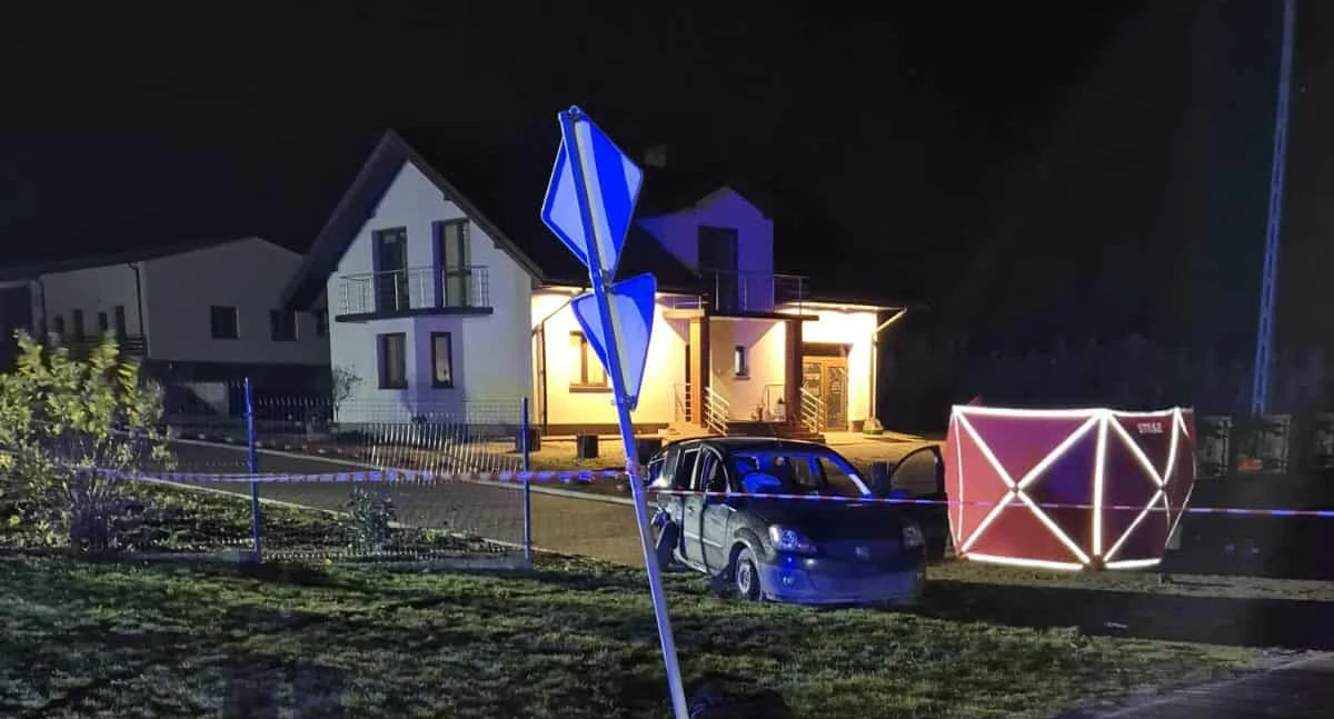 Śmiertelny wypadek w gminie Sanniki. Poważne utrudnienia na drogach