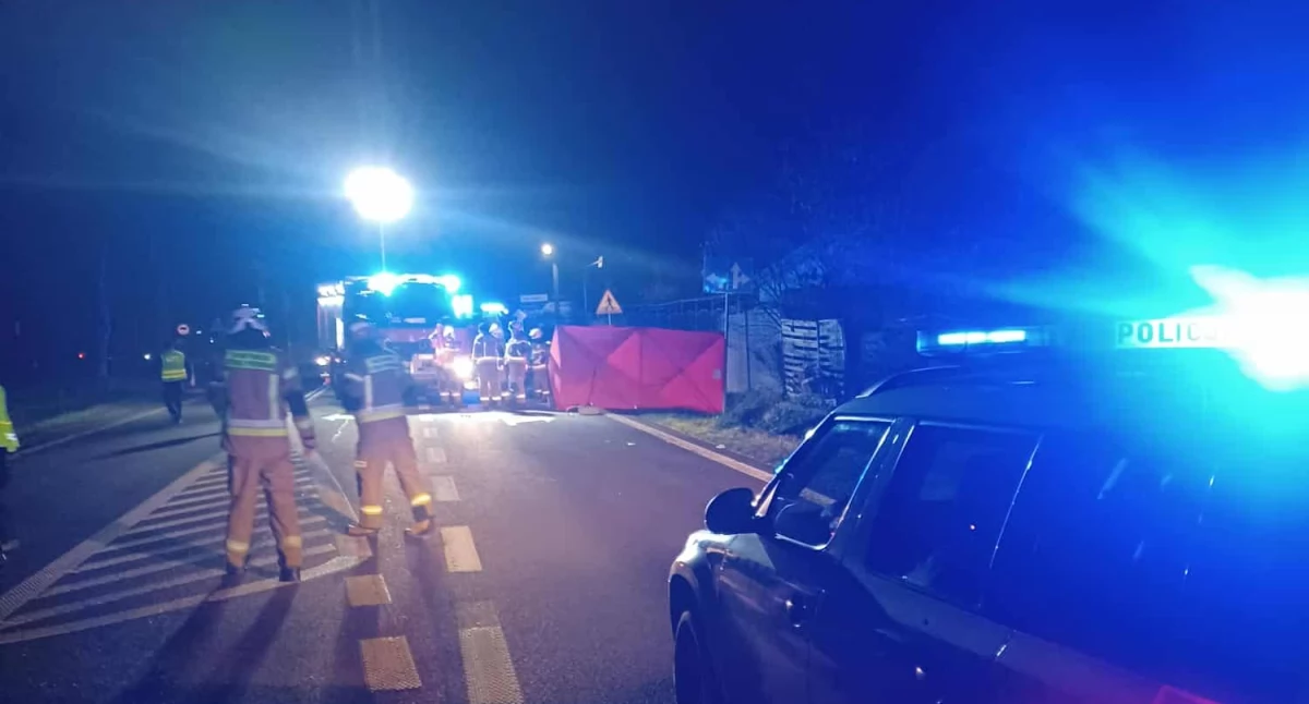 Tragiczny wypadek w Drobinie. Nie żyje 46-latka 