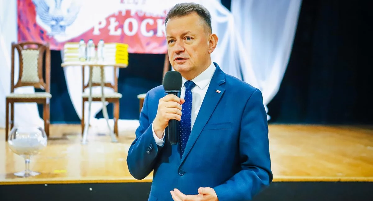 Mariusz Błaszczak w Płocku. O kryzysie w sądownictwie, bezpieczeństwie i służbie zdrowia